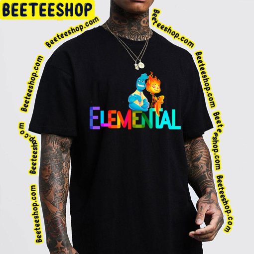 Elemental Fire And Water 2023 Trending Unisex T-Shirt