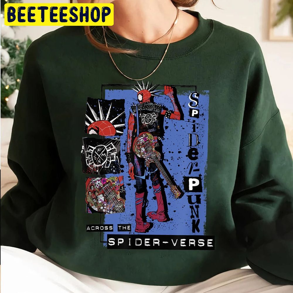 Across The Spider-Verse Spider-Punk Spider-Man 2023 Trending Unisex Sweatshirt