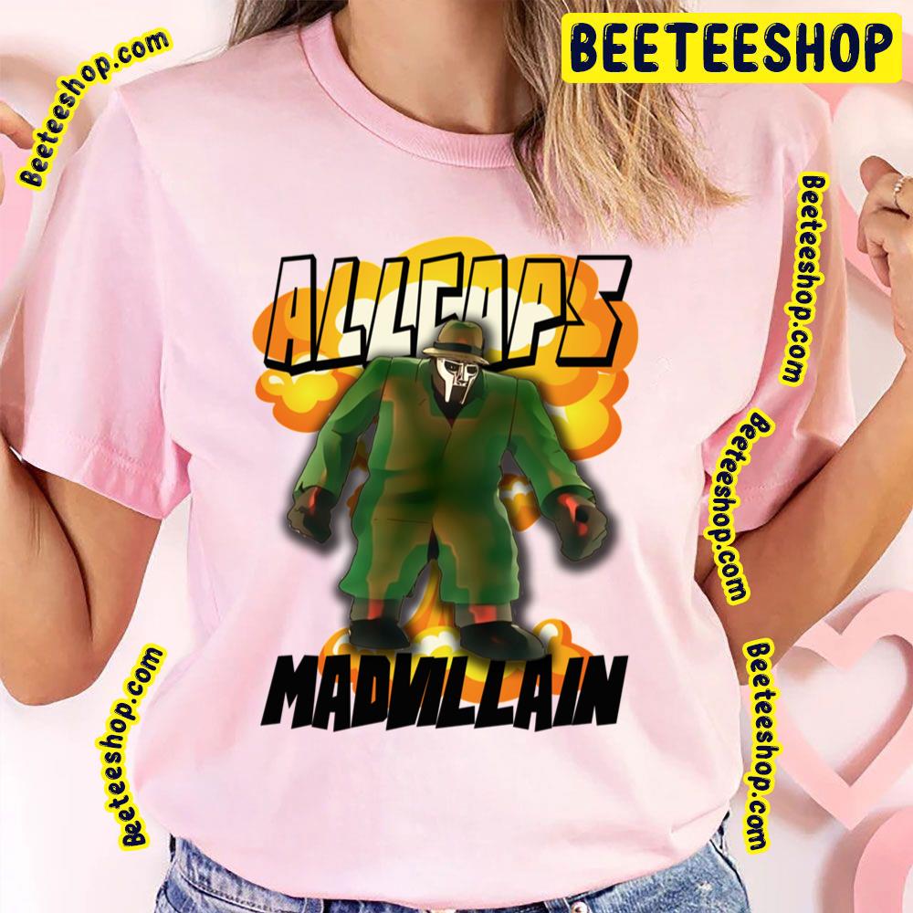 Allcaps Madvillain Doom Rap Trending Unisex T-Shirt