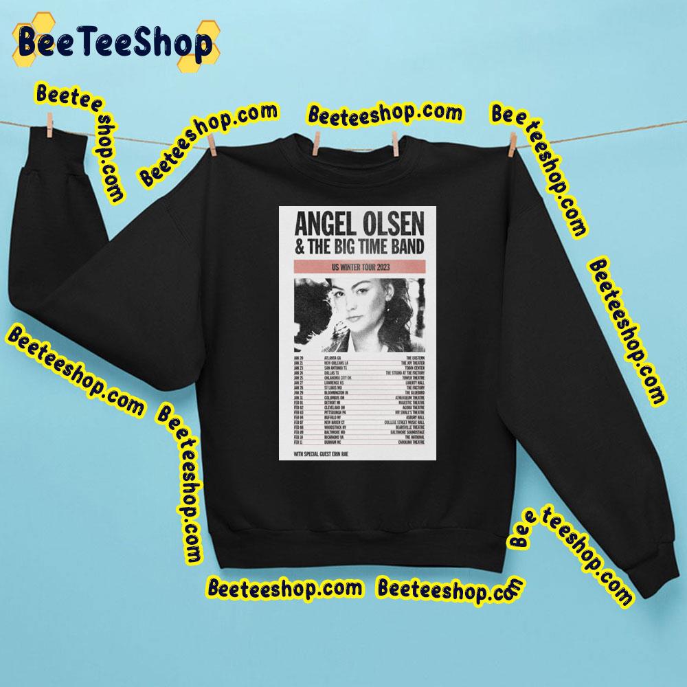 Angel Olsen Us Winter Tour 2023 Dates Trending Unisex T-Shirt