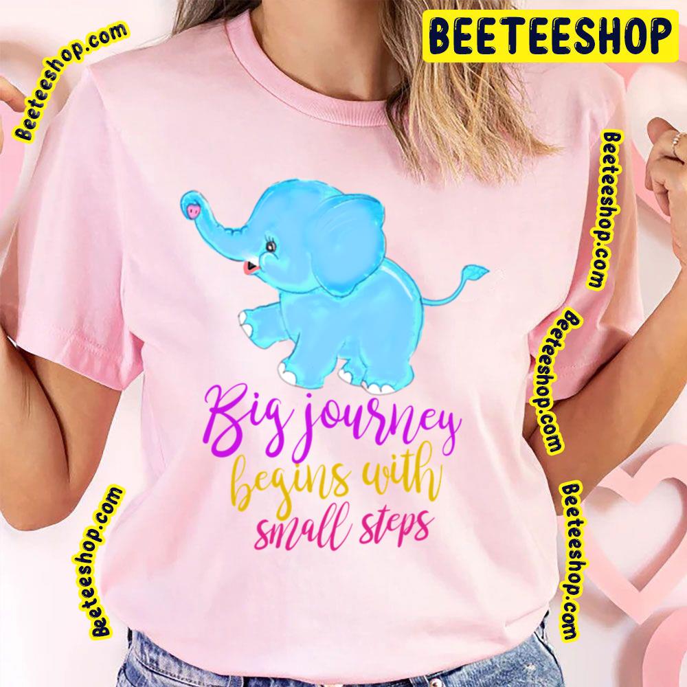 Big Journey Baby Steps Trending Unisex T-Shirt