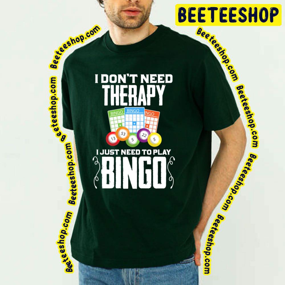 Bingo Therapy Game Trending Unisex T-Shirt