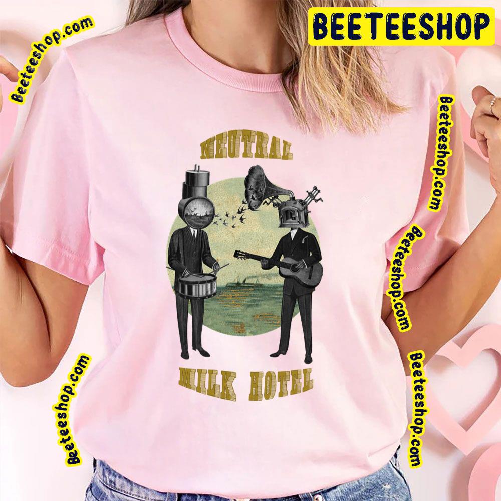 Black Art Music Neutral Milk Hotel Band Trending Unisex T-Shirt