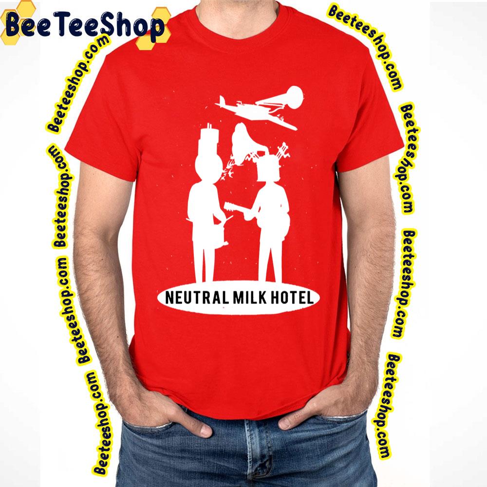 Black Art Neutral Milk Hotel Logo Trending Unisex T-Shirt