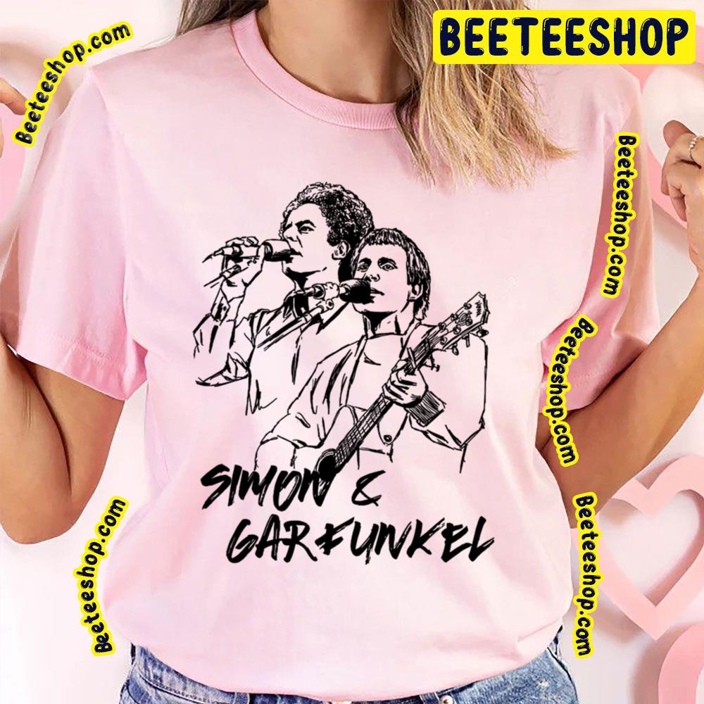 Black Art Sing Simon & Garfunkel Trending Unisex T-Shirt