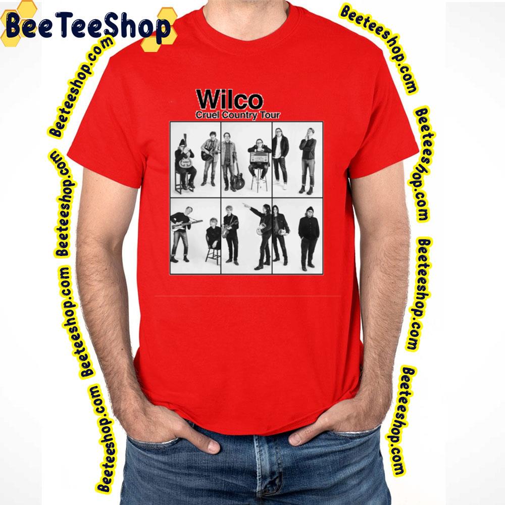 Black Cruel Country Tour Wilco Trending Unisex T-Shirt