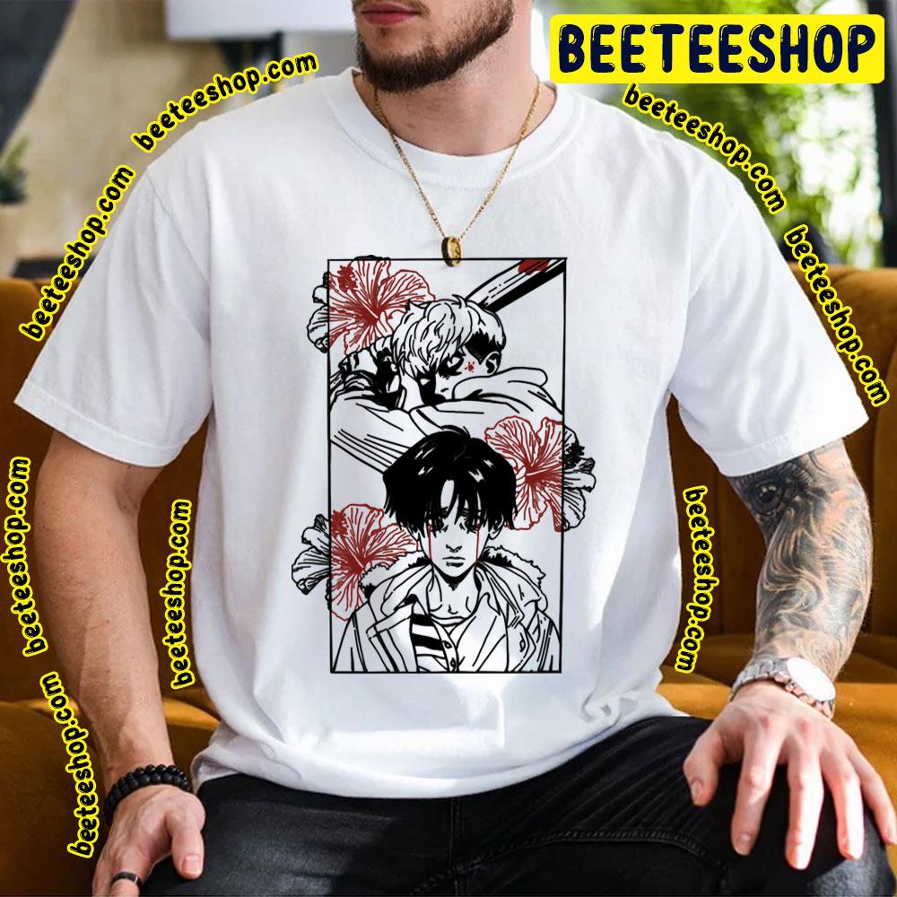 Black Flower Yoonbum Killing Stalking Trending Unisex T-Shirt