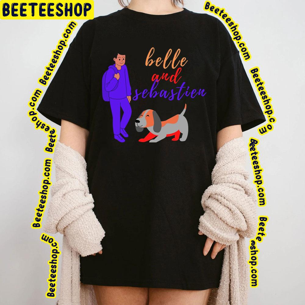 Black Graphic Belle And Sebastian Trending Unisex T-Shirt