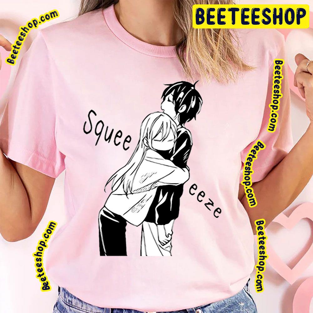 Black Line Squeeze Kyouko Hori Izumi Miyamura Hori-San To Miyamura-Kun Trending Unisex T-Shirt