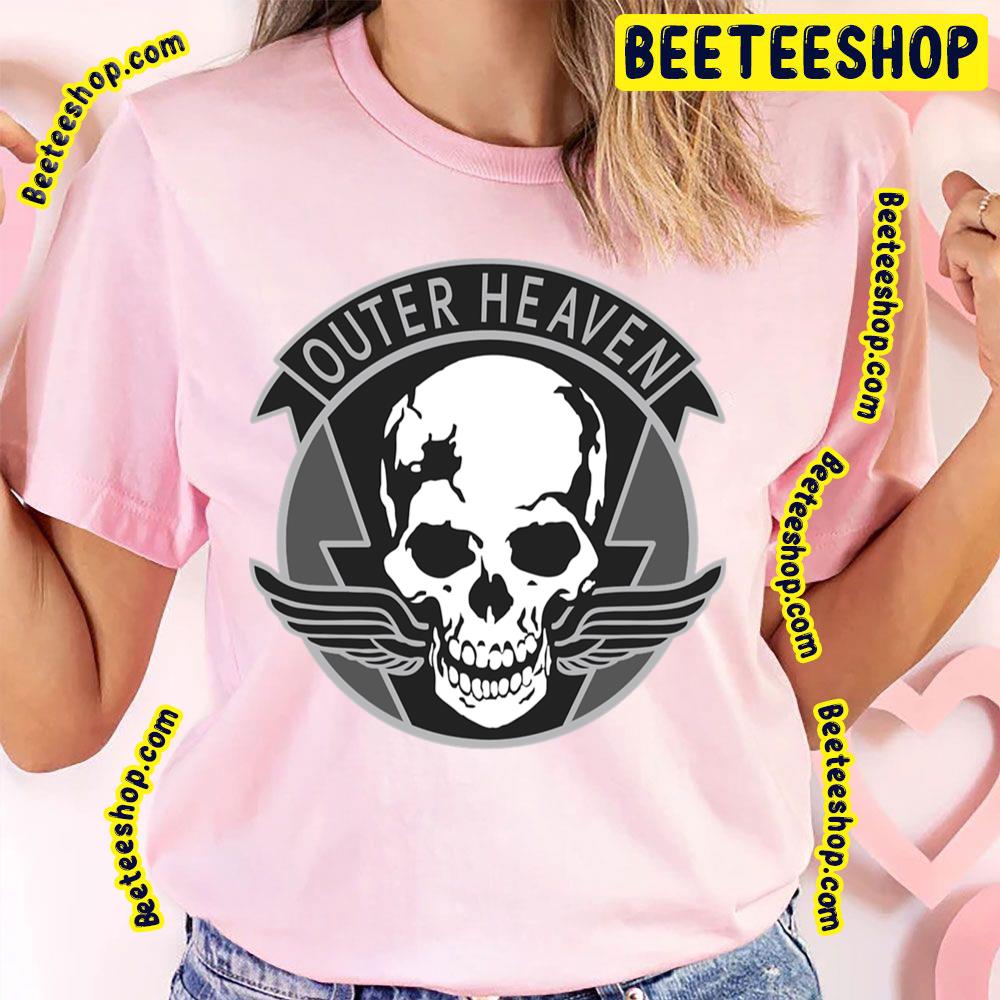 Black Skull Heaven Trending Unisex T-Shirt