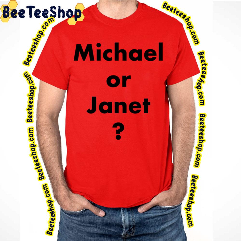 Black Text Janet Jackson Logo Trending Unisex T-Shirt