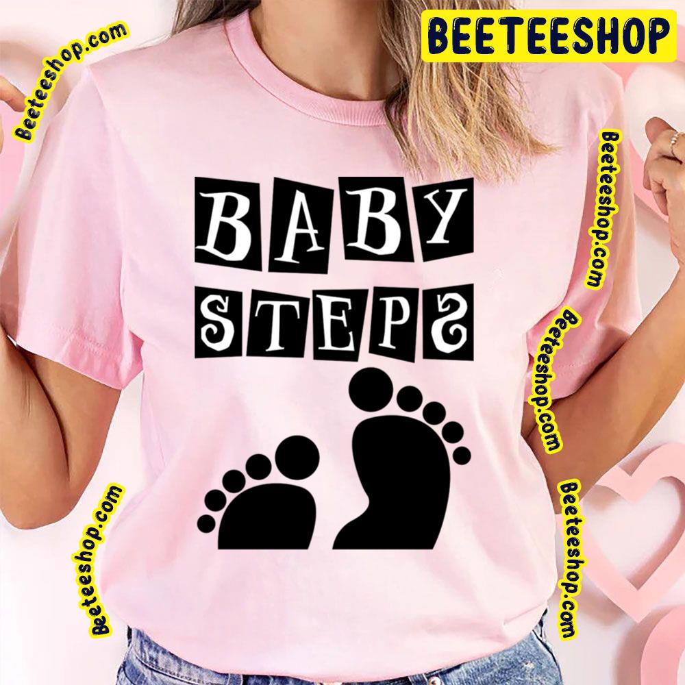 Black White Baby Steps Trending Unisex T-Shirt