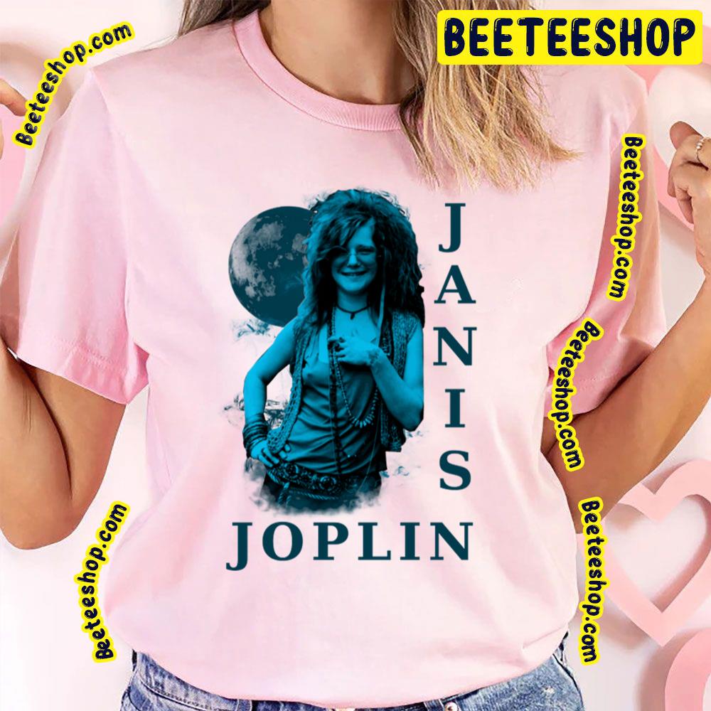 Blue Art Janis Joplin Trending Unisex T-Shirt