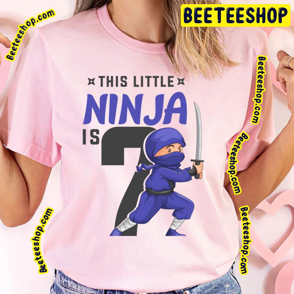 Blue Birthday Under Ninja Trending Unisex T-Shirt