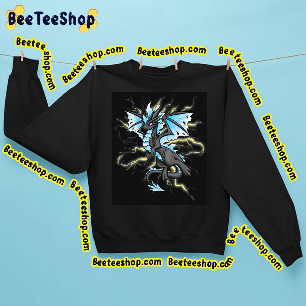 Blue Lightning Dragon Trending Unisex Sweatshirt