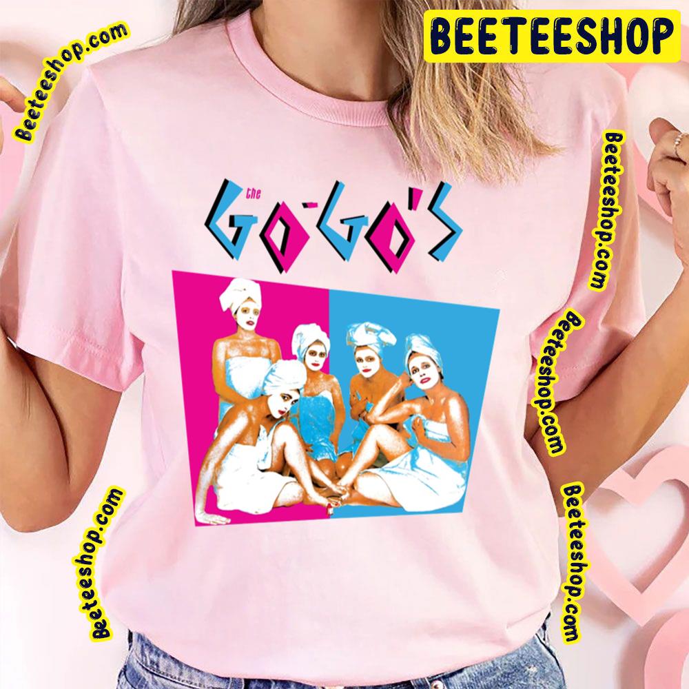 Blue Pink Art Girls Go Gos Trending Unisex T-Shirt