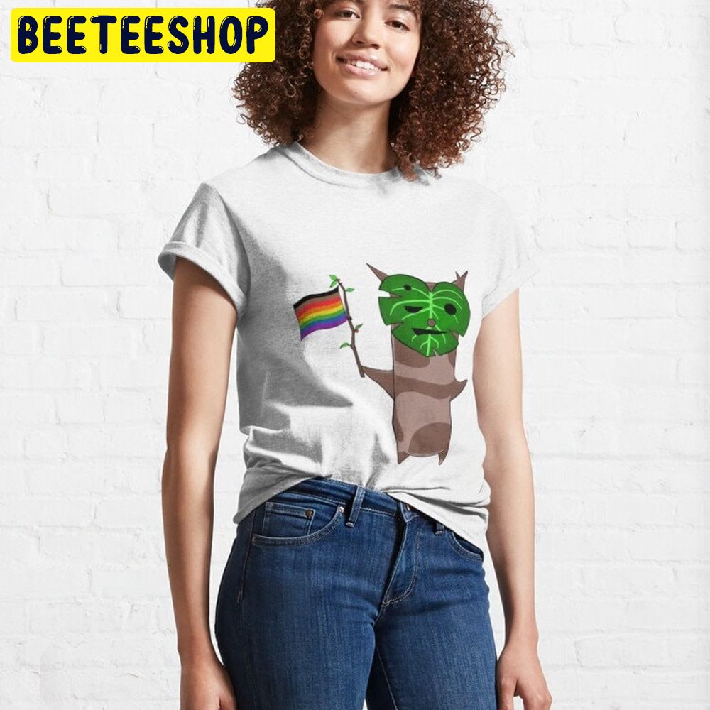 Botw Korok Rainbow Pride Flag Korok Zelda Trending Unisex T-Shirt