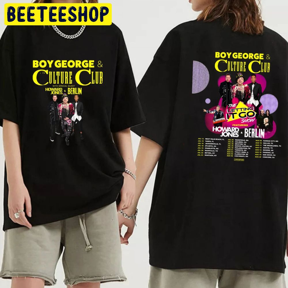 Boy George Tour Dates 2023 Double Sided Trending Unisex T-Shirt