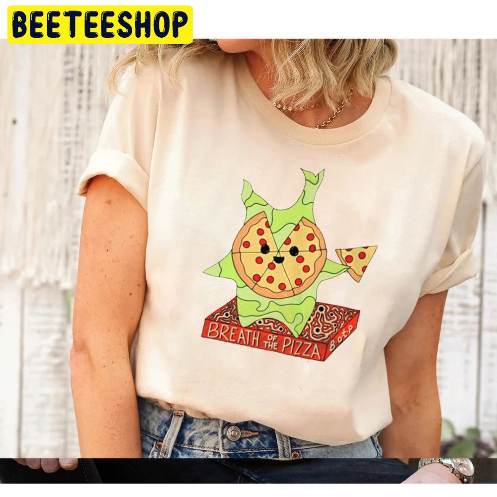 Breath Of The Pizza The Legend Of Zeldapizza And Korok Trending Unisex T-Shirt