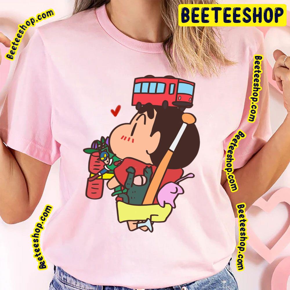 Bus Crayon Shin Chan Trending Unisex T-Shirt