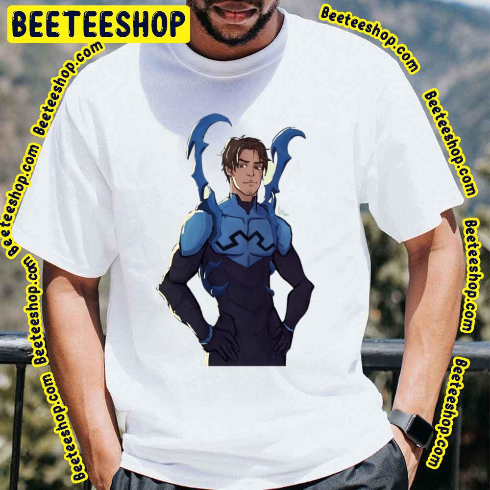 Cartoon Blue Beetle Trending Unisex T-Shirt