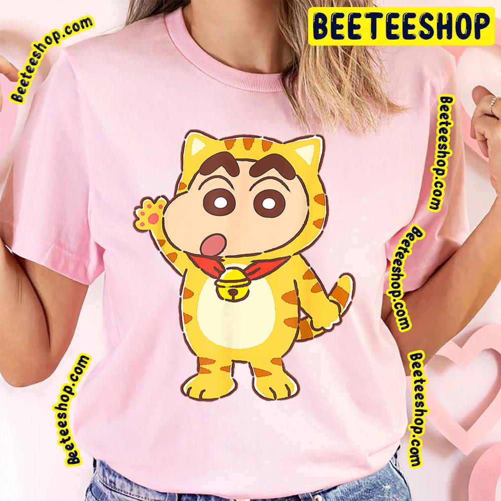 Cat Crayon Shin Chan Trending Unisex T-Shirt