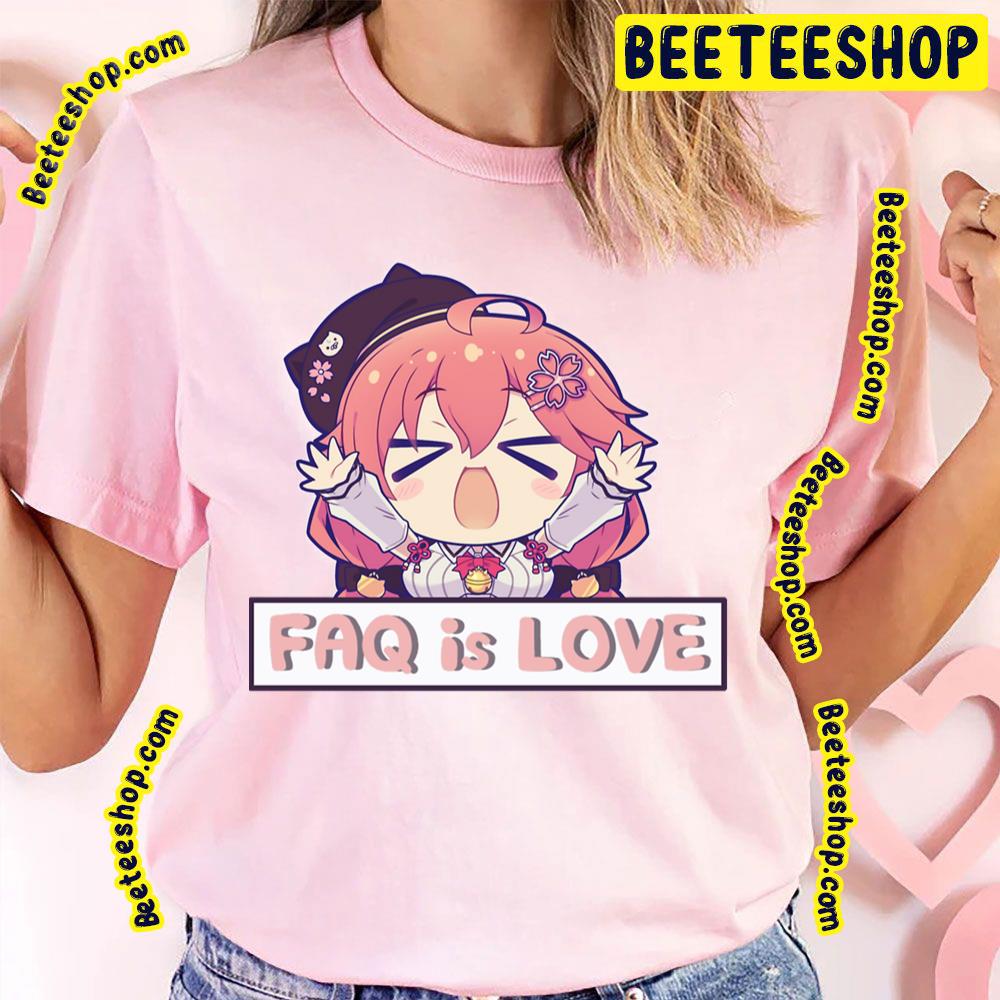 Chibi Faq Love Miko Trending Unisex T-Shirt