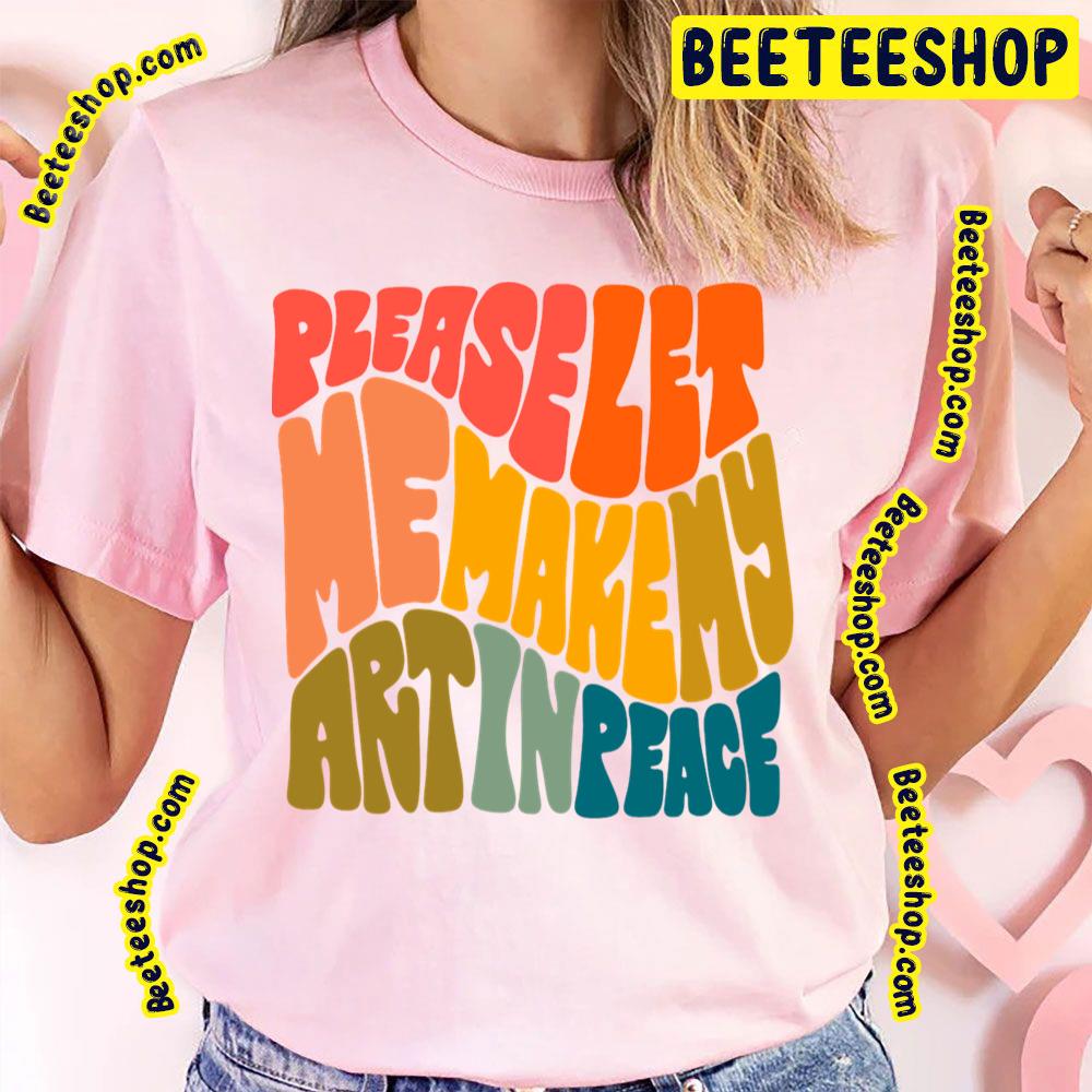 Color Art Peace Maker Trending Unisex T-Shirt