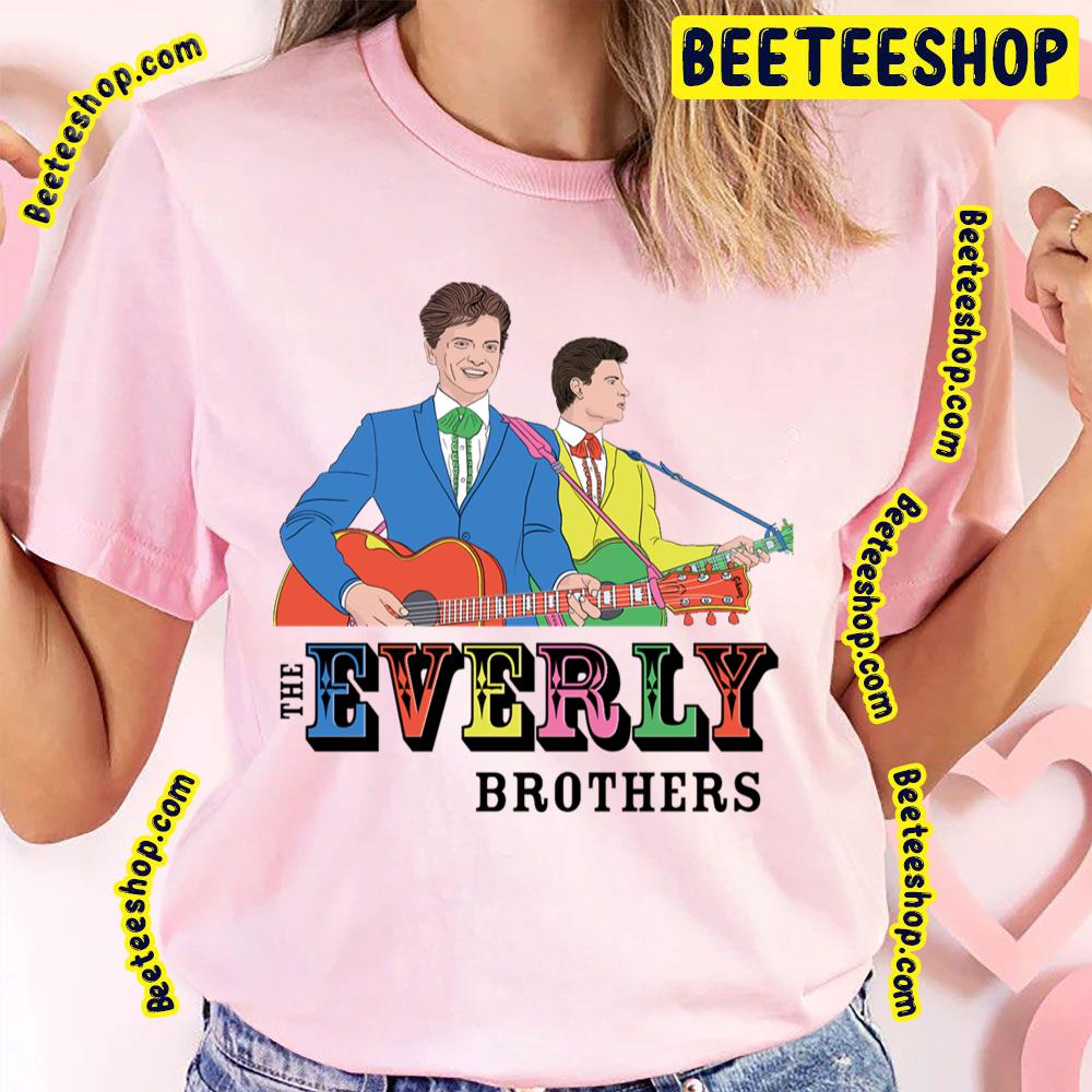 Color Art The Everly Brothers Trending Unisex T-Shirt