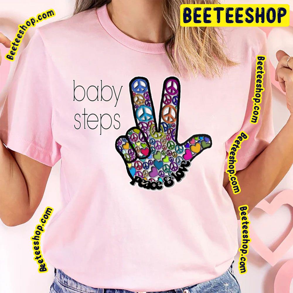 Color Hand Baby Steps Trending Unisex T-Shirt