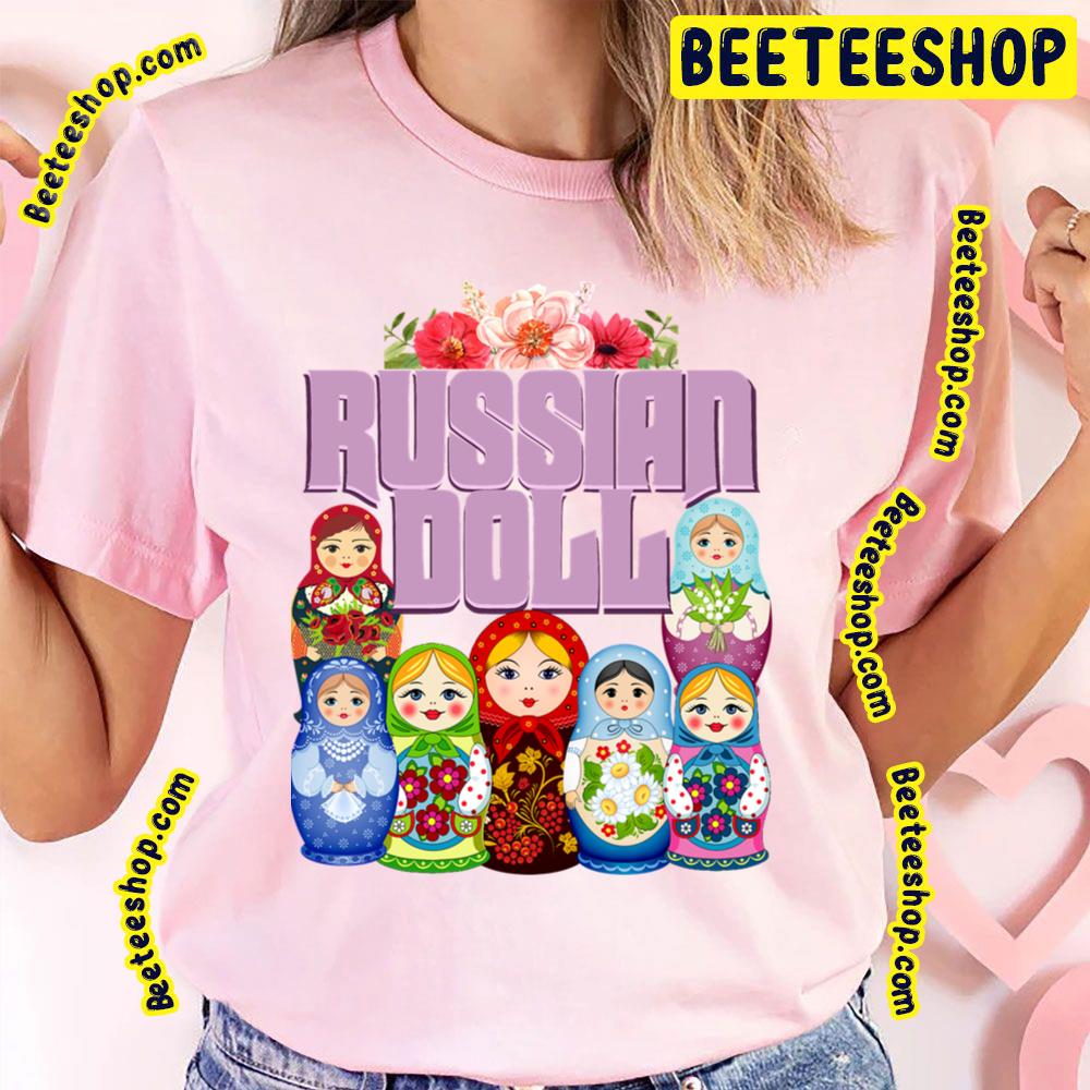 Color Russian Dolls Trending Unisex T-Shirt