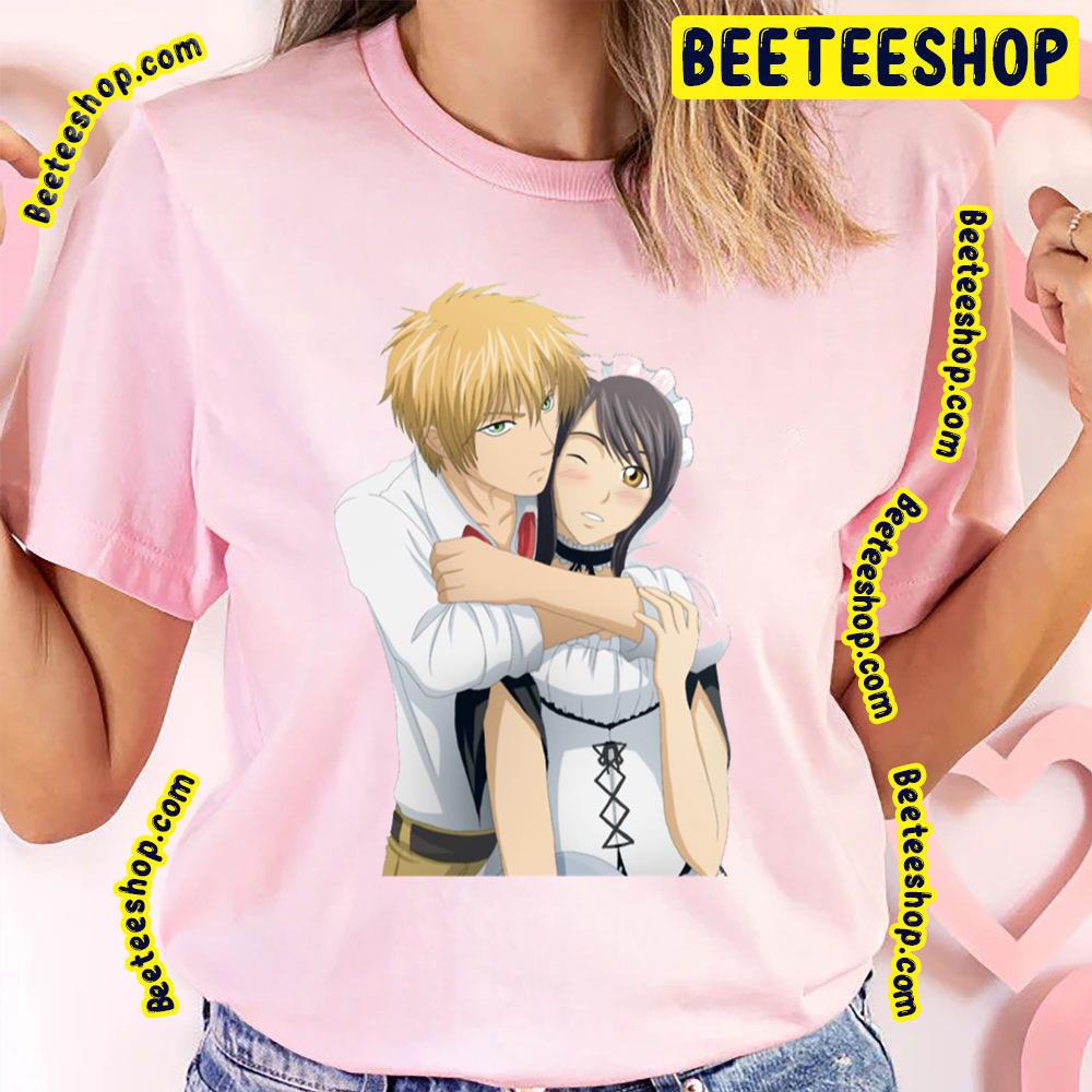 Couple Hug Kaichou Wa Maid Sama Trending Unisex T-Shirt