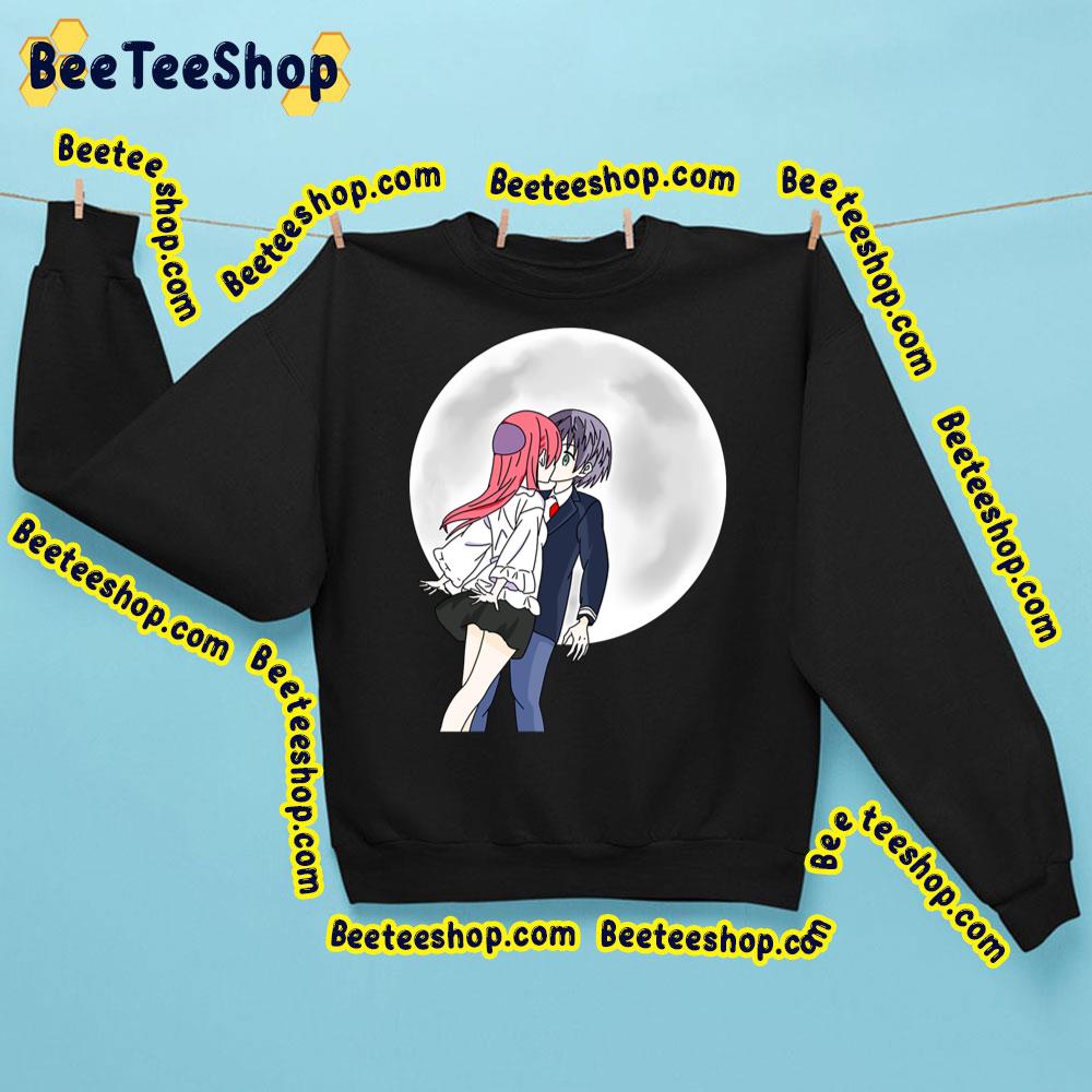 Couple Moon Tonikaku Kawaii Trending Unisex Sweatshirt