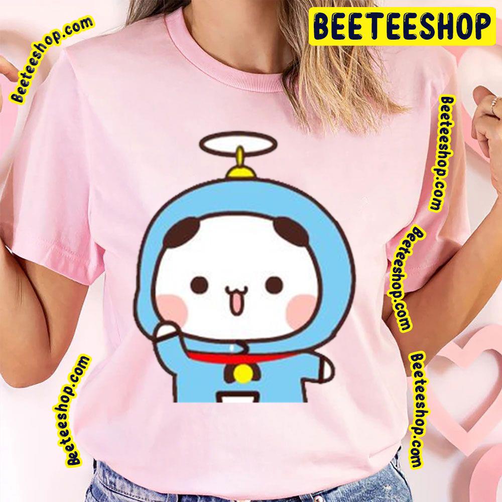 Cute Bubu Is Cosplaying Doraemon Trending Unisex T-shirt - Beeteeshop