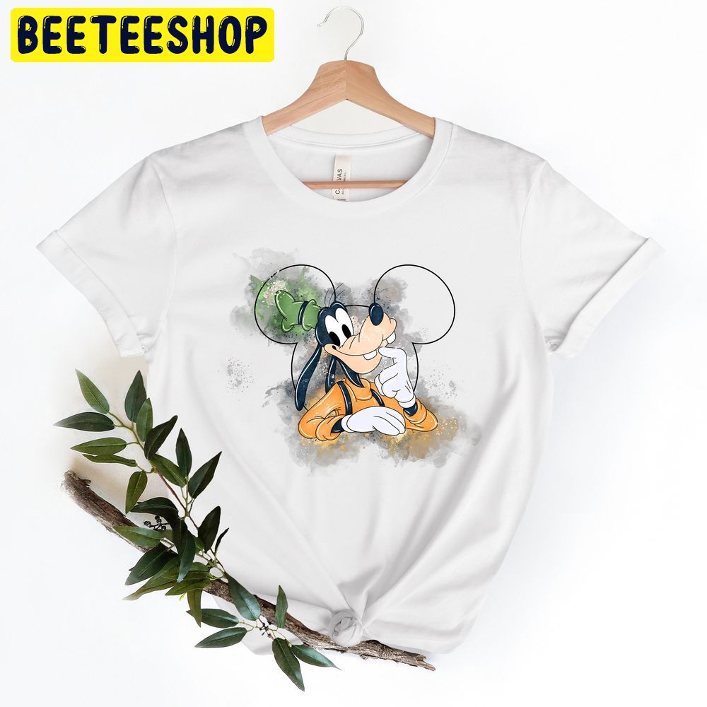 Disney Watercolor Goofy Trending Unisex T-Shirt