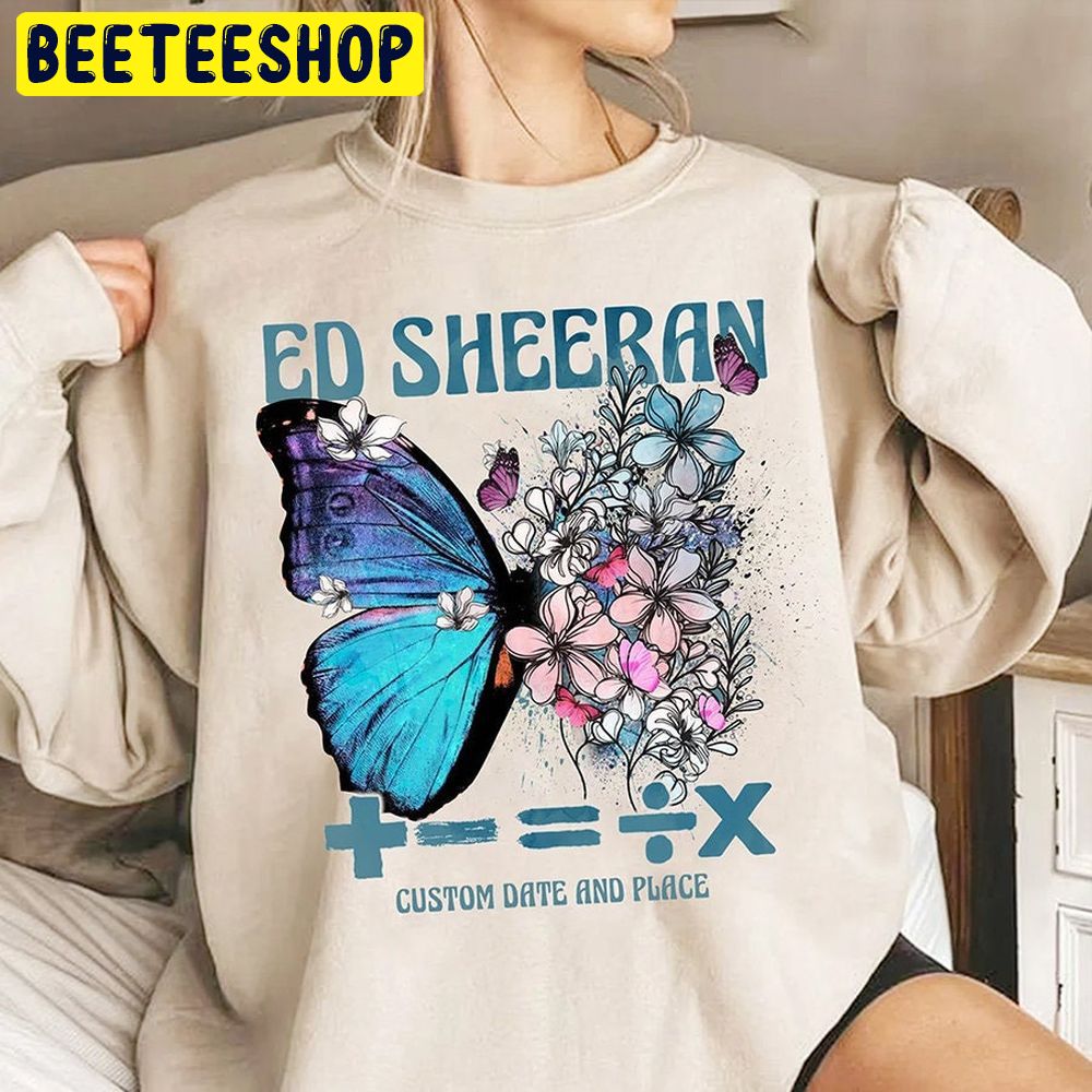 Ed Sheeran Tour 2023 Bad Habit Mathematics Trending Unisex T-Shirt