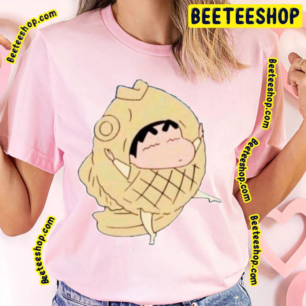 Fish Crayon Shin Chan Trending Unisex T-Shirt