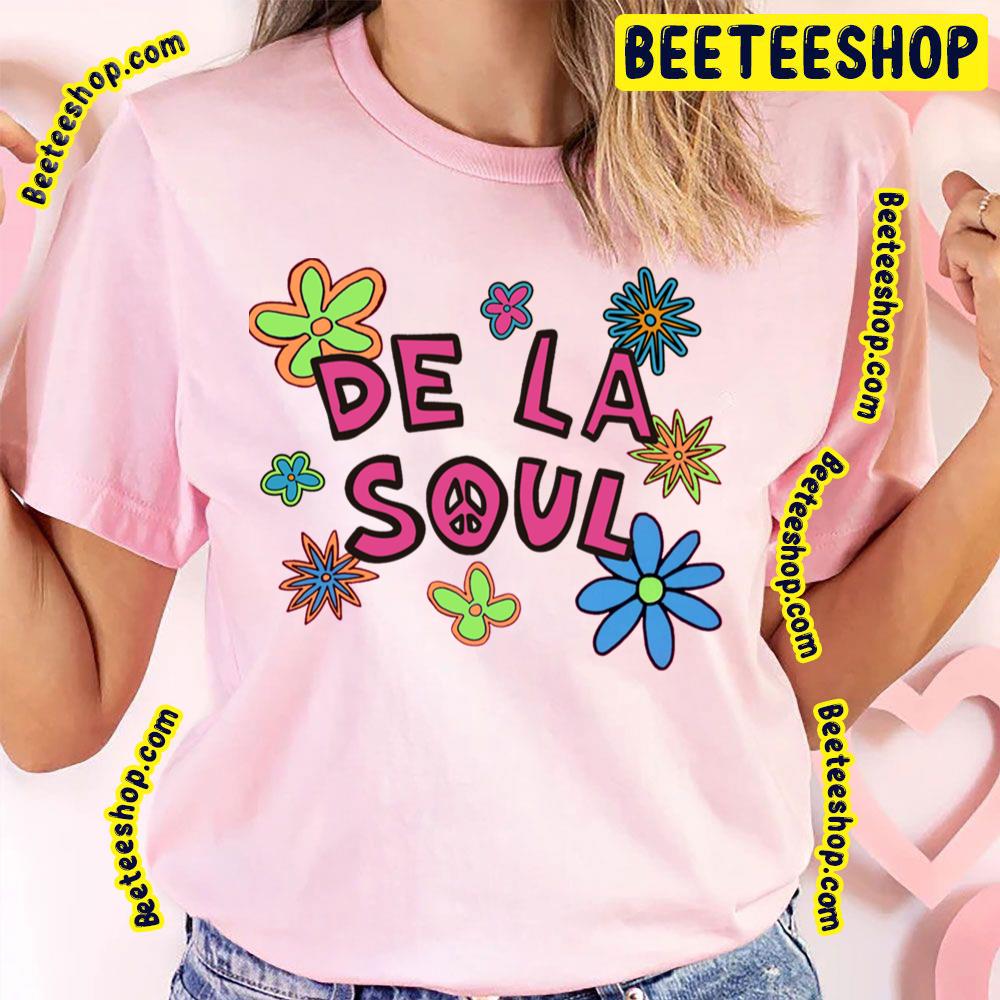 Flower Pattern De La Soul Trending Unisex T-Shirt