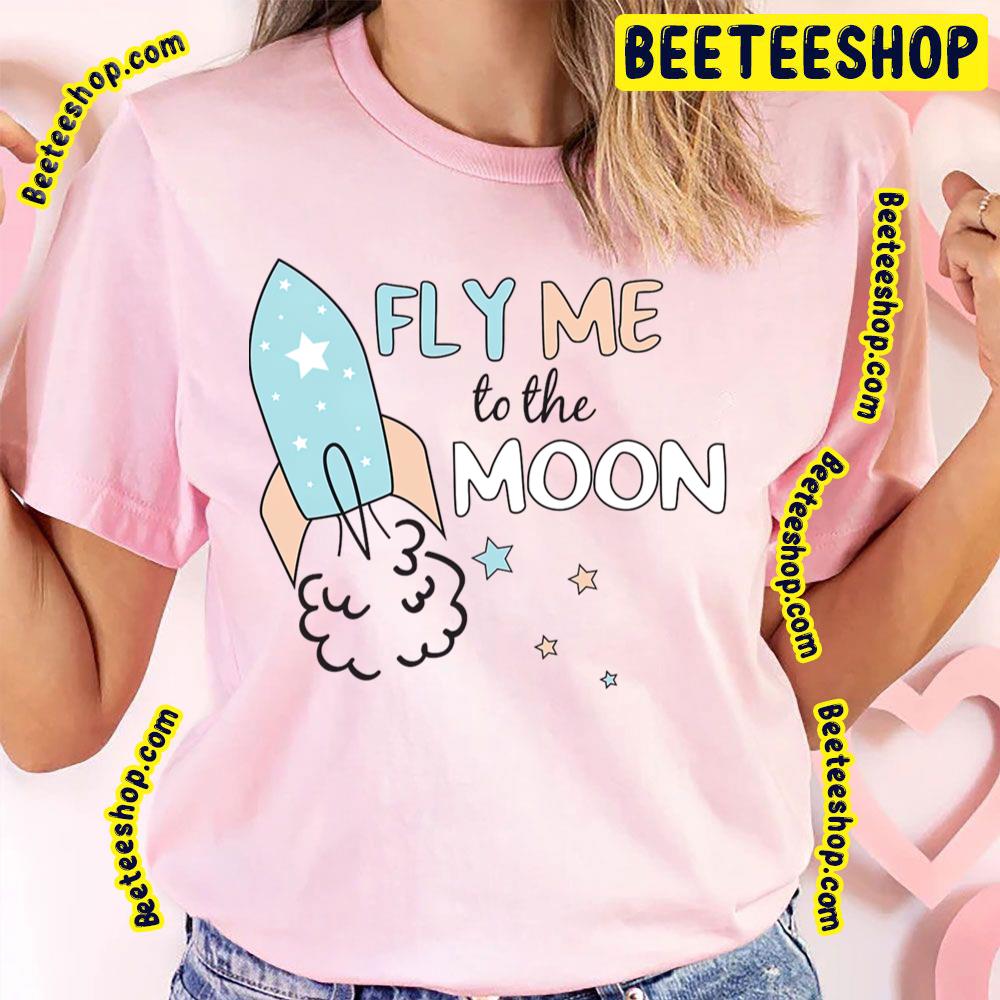 Fly Me To The Moon Tonikaku Kawaii Trending Unisex T-Shirt