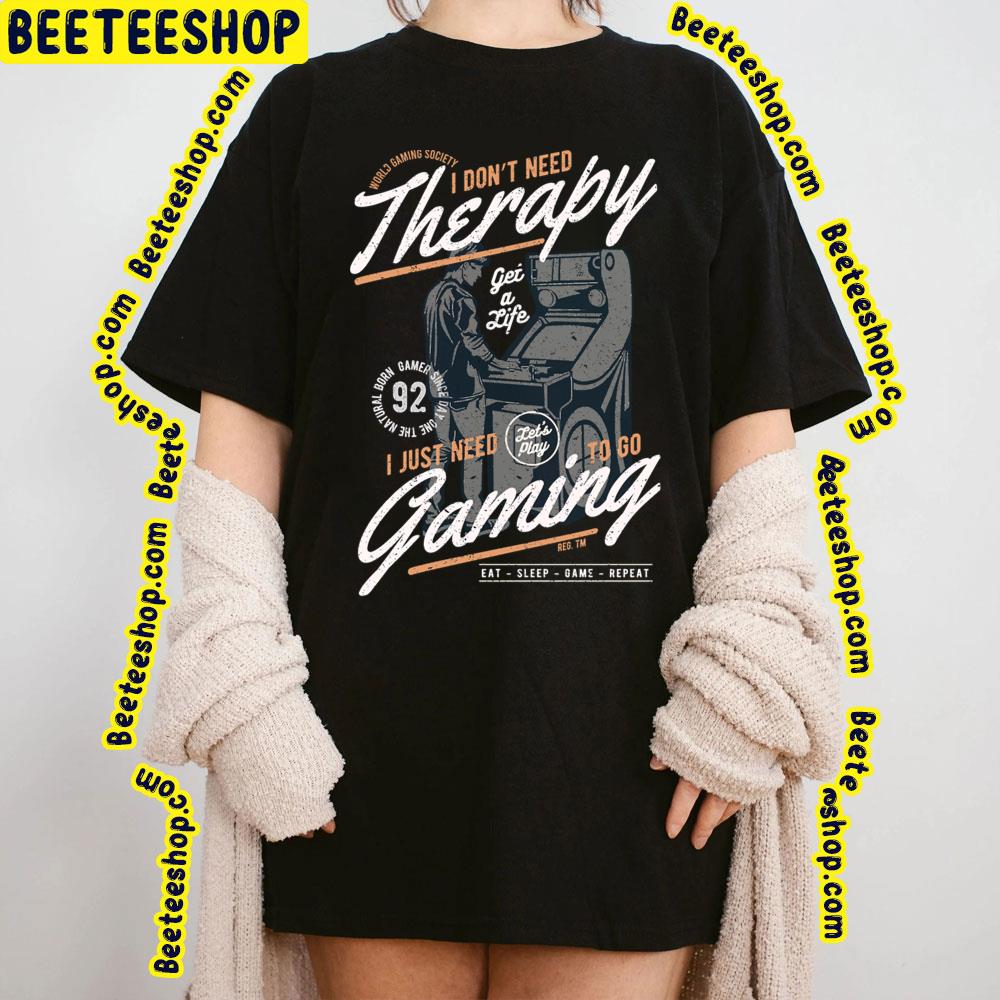 Game Lover Therapy Game Trending Unisex T-Shirt