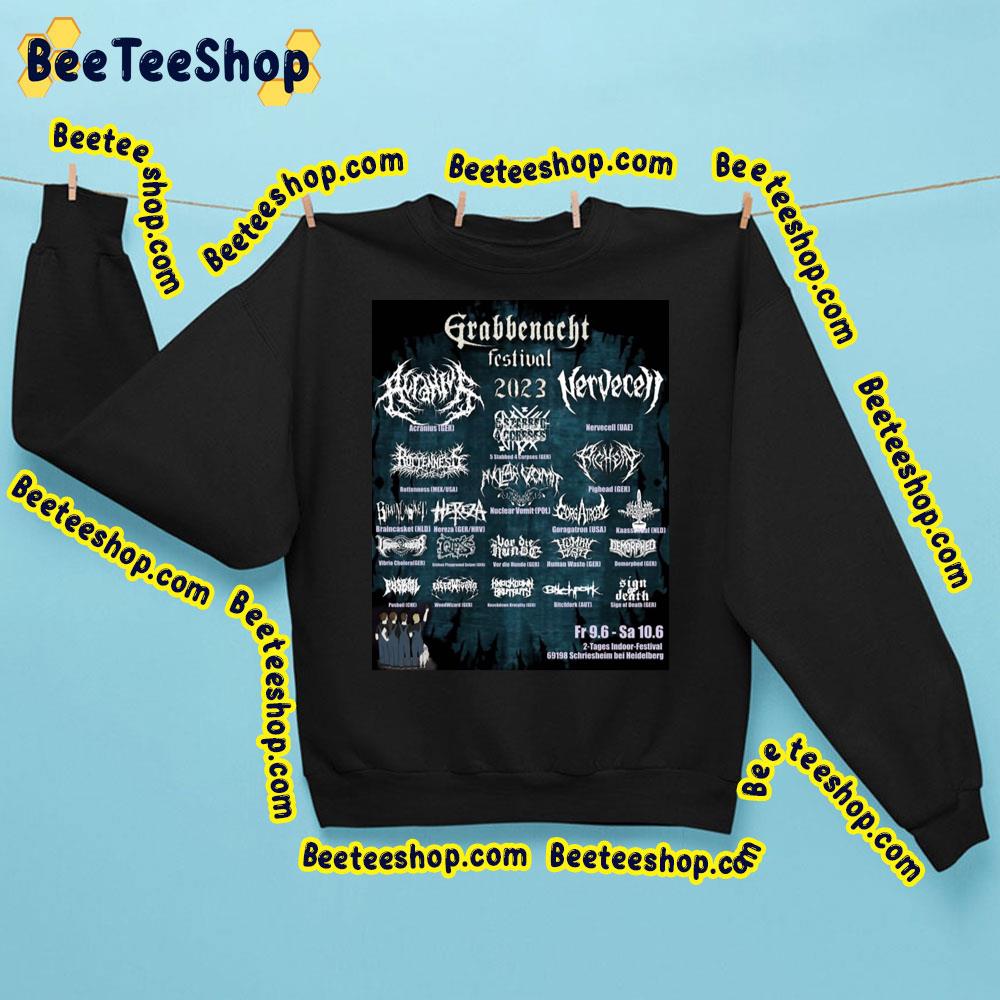 Grabbenacht Festival 2023 Trending Unisex Sweatshirt