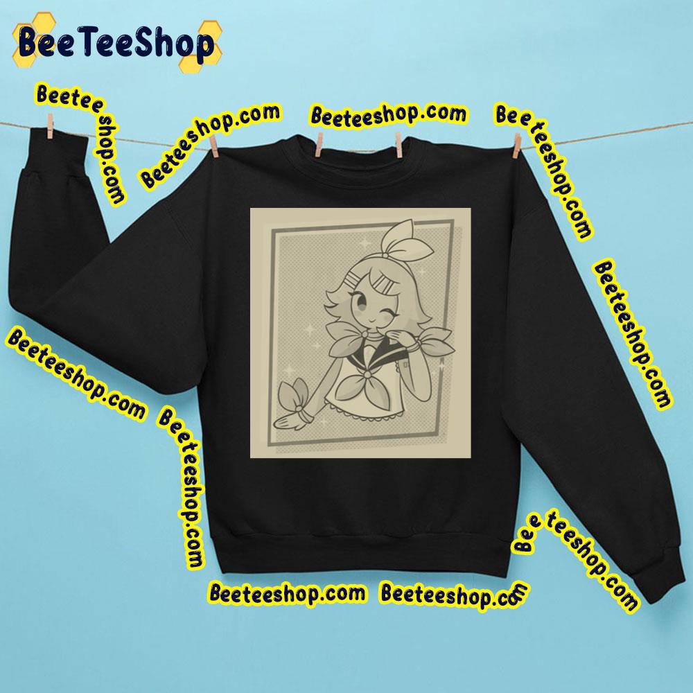 Grayscale Rin Kagamine Vocaloid Trending Unisex Sweatshirt