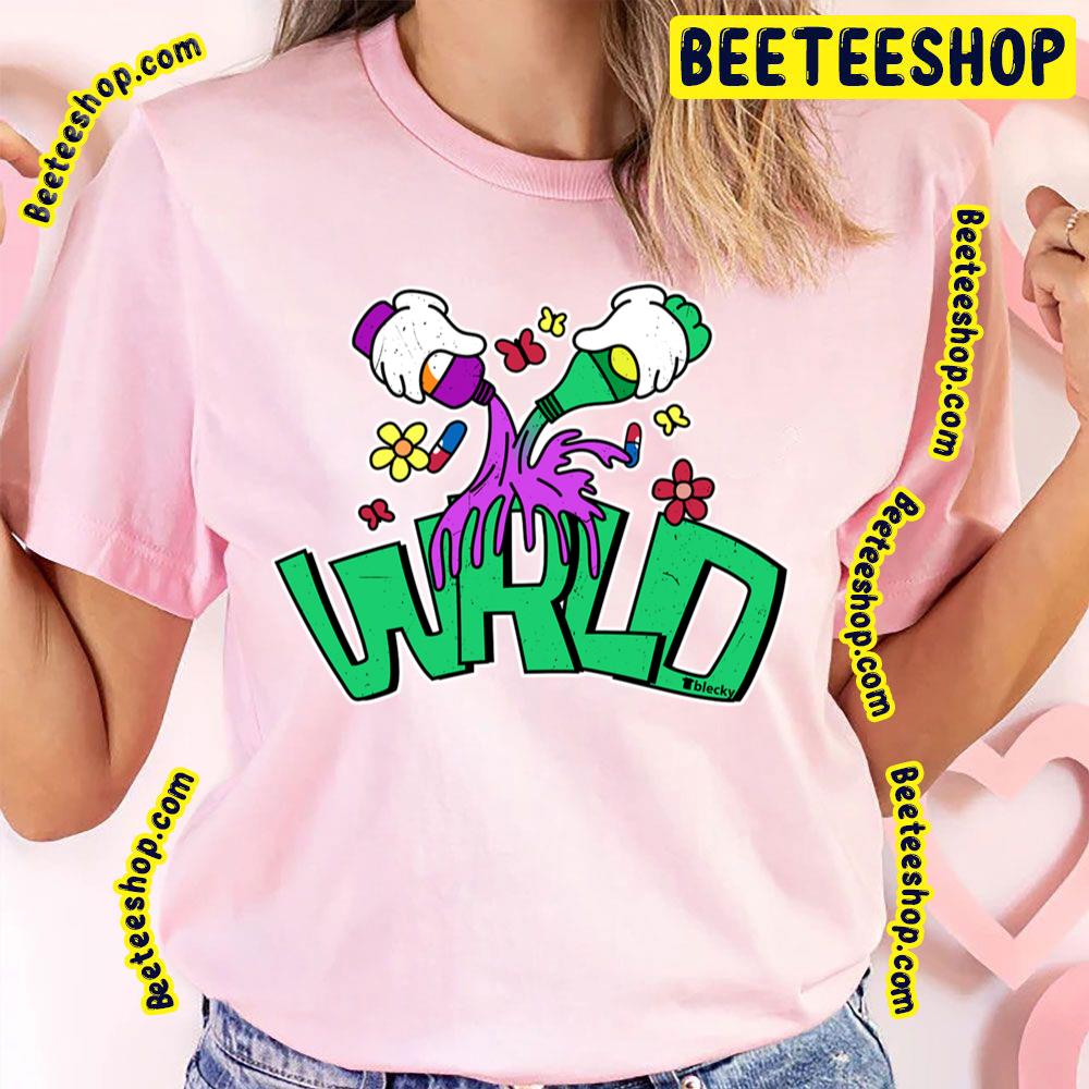 Green Art Juice Wrld Trending Unisex T-Shirt