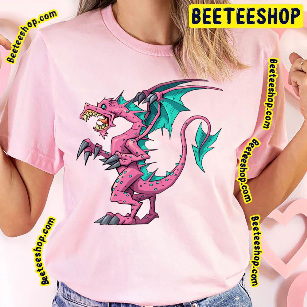 Green Dragon Pink Trending Unisex T-Shirt