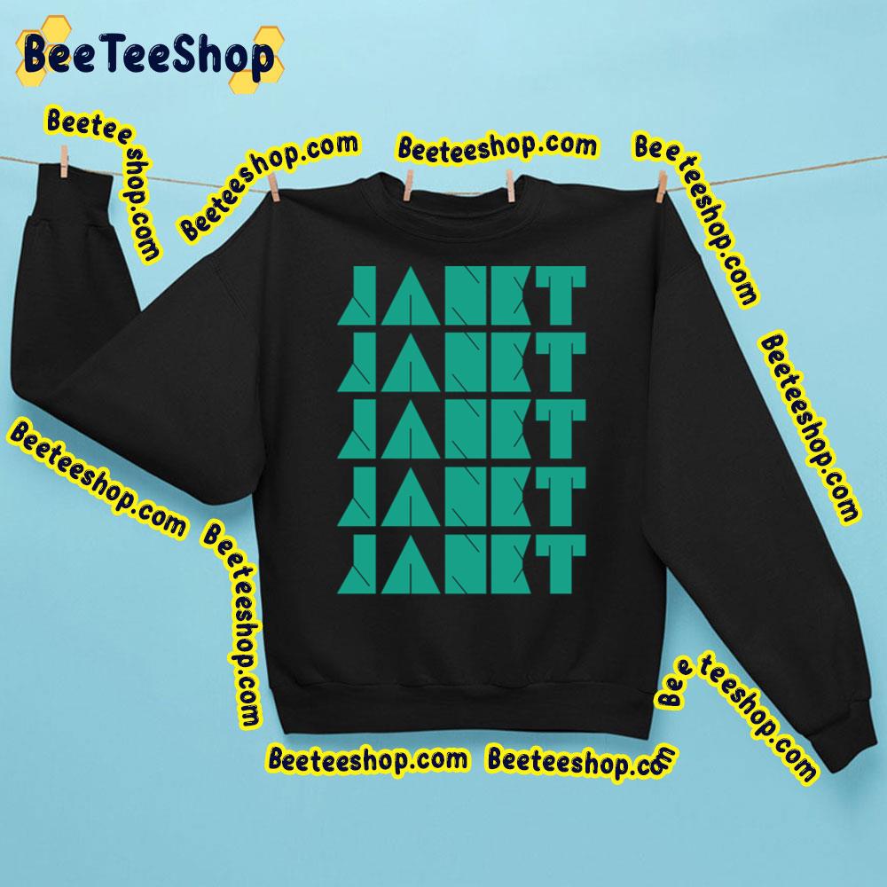 Green Text Janet Jackson Trending Unisex Sweatshirt