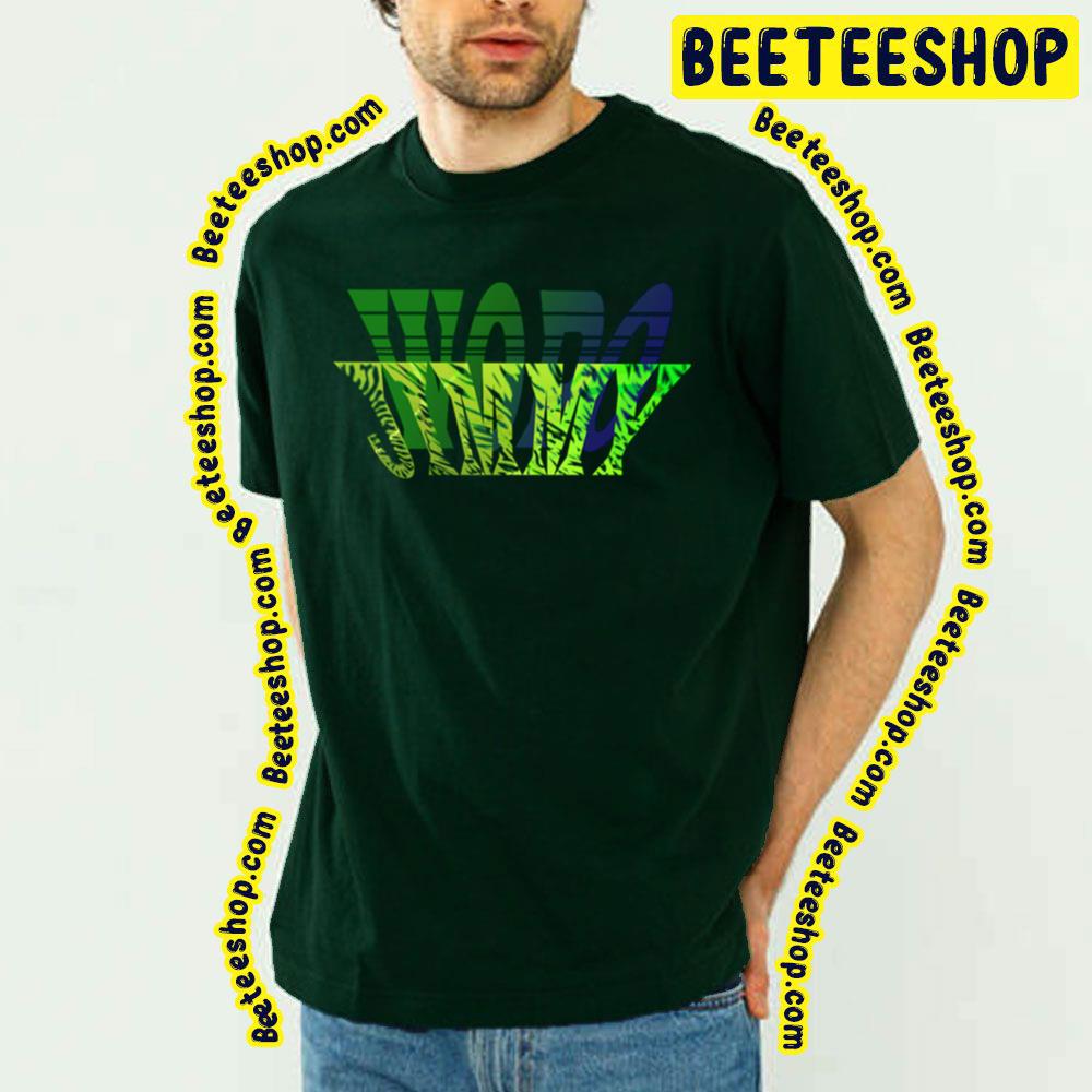 Green Text Jimmy Wopo Logo Trending Unisex T-Shirt