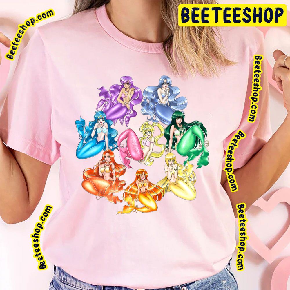 Group Mermaid Melody Pichi Pichi Pitch Trending Unisex T-Shirt