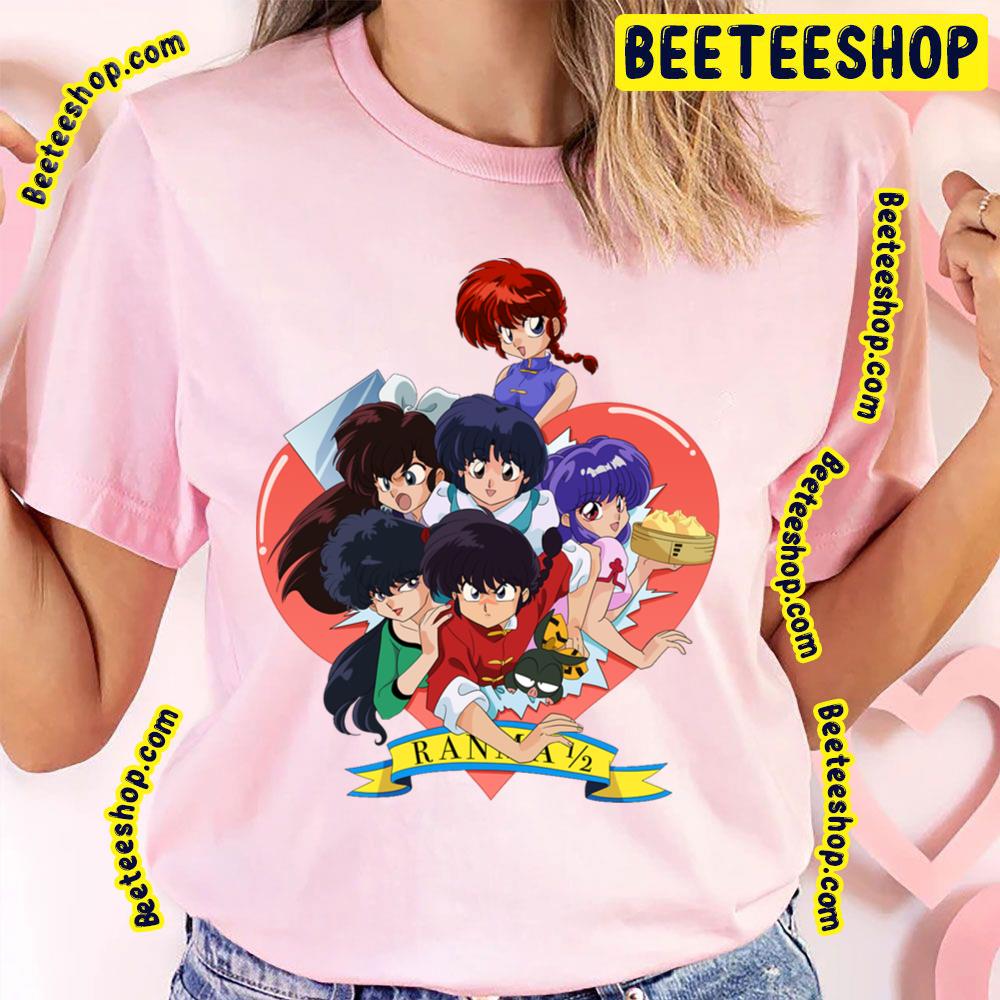 Heart Group Ranma Trending Unisex T-Shirt