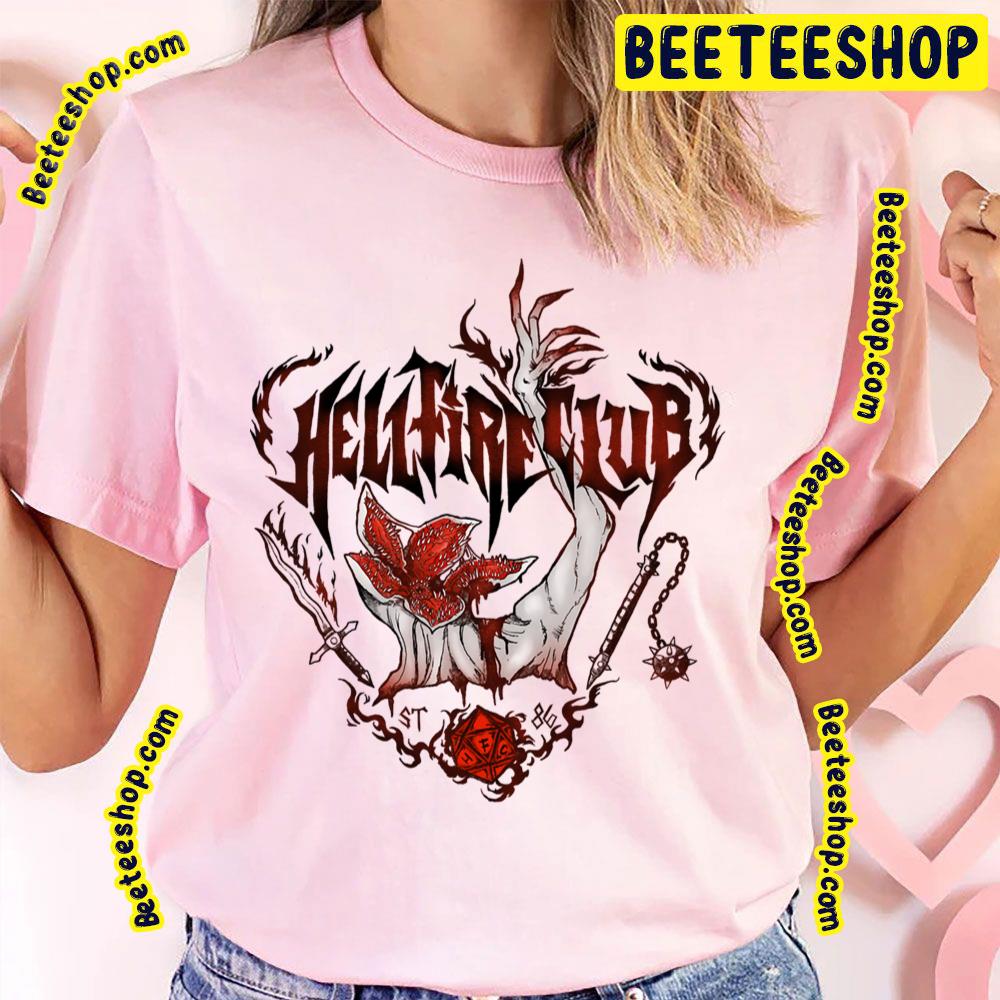 Hellfire Club Demodog Stranger Things Trending Unisex T-Shirt