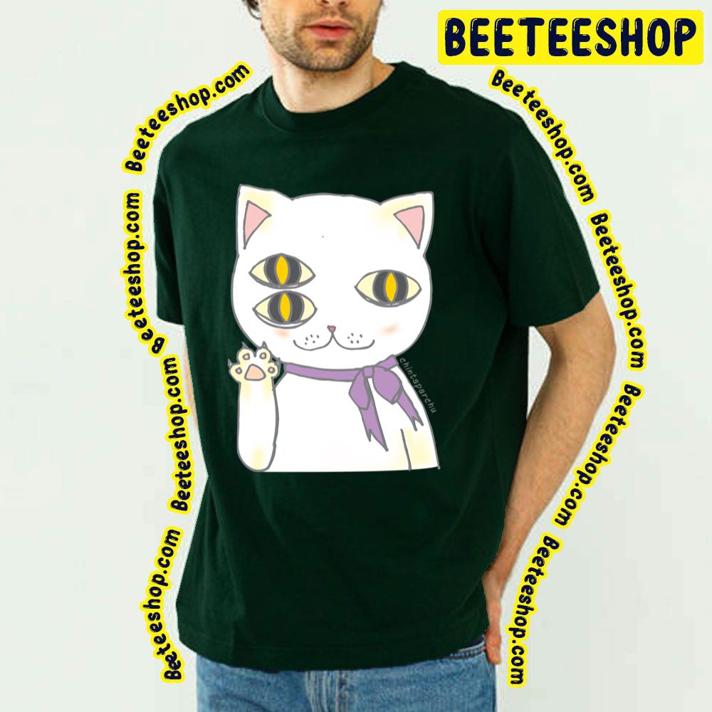 Hello From Cat 3×3 Eyes Trending Unisex T-Shirt